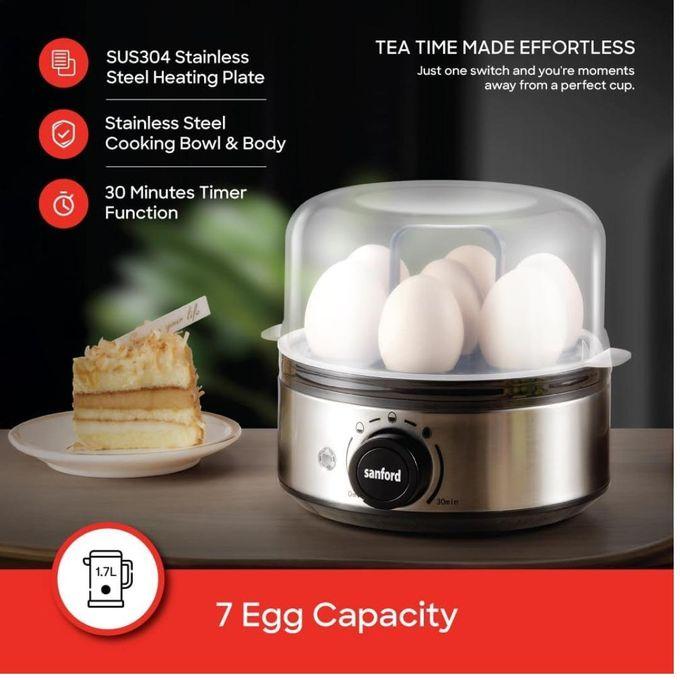 Sanford SF5755FS 400W 7pcs Egg Boiler – Fast & Convenient Egg Cooker for Home Use