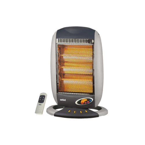 Sanford SF1284HRH 1200W 3-Element Halogen Heater – Remote Control and timer for fast, convenient warmth at home or office