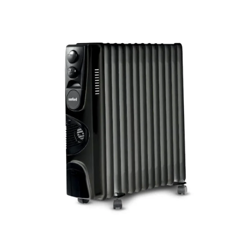 Sanford SF1212OH 2900W 13-Fin Oil Filled Radiator Heater with Turbo Fan – Powerful & Efficient Heater for Home or Office