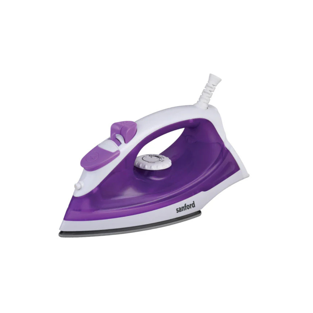 Sanford SF48SI 2200W Steam Iron – Ceramic Soleplate , powerful steam boost, adjustable temperature control, and self-cleaning system designed for fast, smooth, and efficient ironing at home.