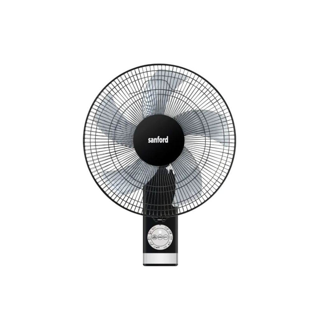 Sanford SF931WFN 16-Inch Wall Mount Fan – Adjustable High-Velocity tilt, multiple speed settings, and quiet operation ideal for efficient cooling in homes or offices.