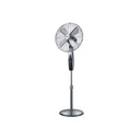 Sanford SF945SFN 16-Inch Metal Stand Fan 55W with Remote – Adjustable height, and quiet operation ideal for home or office use.