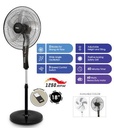 Sanford SF901SFN 18-Inch Stand Fan 60W – Heavy-Duty Adjustable height, and quiet operation perfect for home or office cooling.