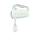 SMEG HMF01PGUK Hand Mixer – Powerful 4-Speed Electric Mixer with Stainless Steel Beaters for Home Baking