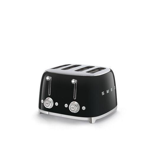 SMEG TSF03BLUK 4-Slice Bread Toaster –  Toaster with even browning, adjustable settings, and easy-to-clean design