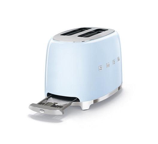 SMEG TSF01PBUK 2-Slice Bread Toaster – Stylish with Adjustable Browning & Fast Heating