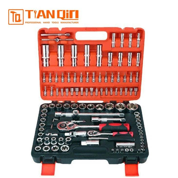 Tianqin TQ73064 108-Piece Socket Set – Professional Heavy Duty Tool Kit for Automotive & Mechanical Work