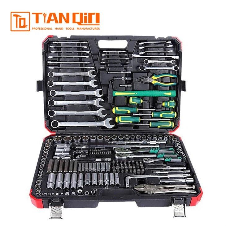 Tianqin TQ73092 202-Pcs Automotive Tool Set – Complete Professional Car Repair & Maintenance Kit