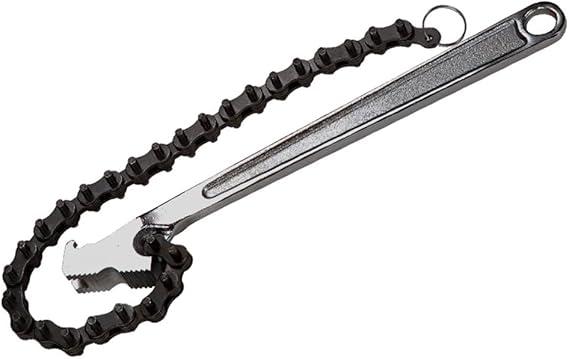 Tianqin TQ82150 15-Inch Chain Pipe Wrench – Heavy Duty Industrial Plumbing Tool for Large Pipes