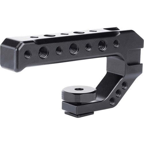 Ulanzi UURig R005 Aluminum Universal Top Handle with Cold Shoe – Comfortable camera handle that improves grip and stability during shooting