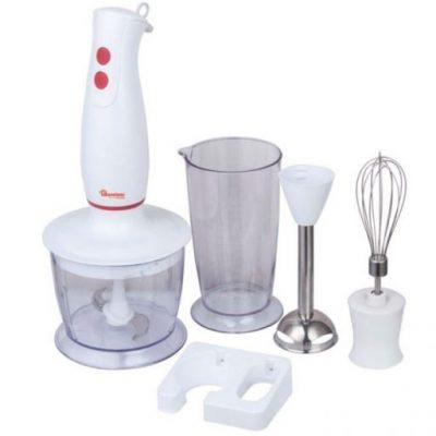 Ramtons RM/449 300W Hand Mixer & Chopper – 2-Speed Settings, Stainless Steel Beaters, Compact & Lightweight, Home & Kitchen Use