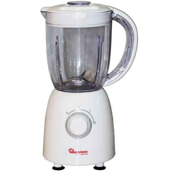 Ramtons RM/477 1.5 Liters 2-SpeedBlender – Durable Glass Jar, Stainless Steel Blades, Home & Kitchen Use