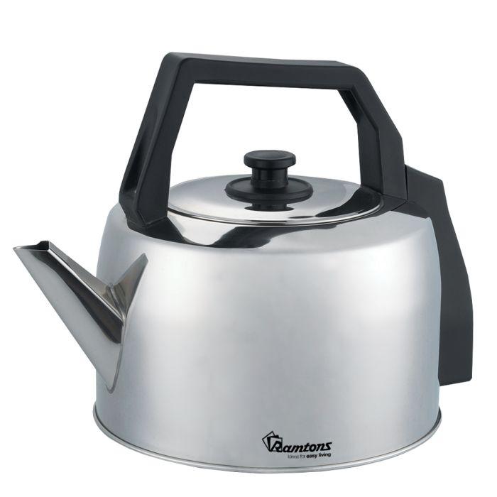 Ramtons RM/671 4 Liters Traditional Electric Kettle Stainless Steel –  Fast Boil, Auto Shut-Off, Durable & Energy Efficient, Home & Office Use
