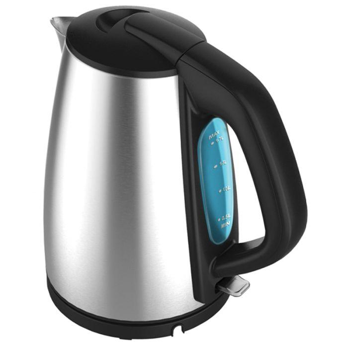 Ramtons RM/438 1.8 Liters Cordless Electric Kettle Stainless Steel – Fast Boil, Auto Shut-Off, Lightweight & Durable, Home & Kitchen Use