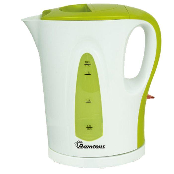 Ramtons RM/349  1.7L Cordless Electric Kettle – Stainless Steel, Fast Boil, Auto Shut-Off, Energy Efficient, Home & Kitchen Use
