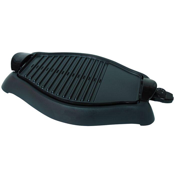 RAMTONS RM/590 Nonstick Electric Grill & Griddle – Non-Stick Surface, Adjustable Temperature, Fast Heating, Easy to Clean, Home & Kitchen Use