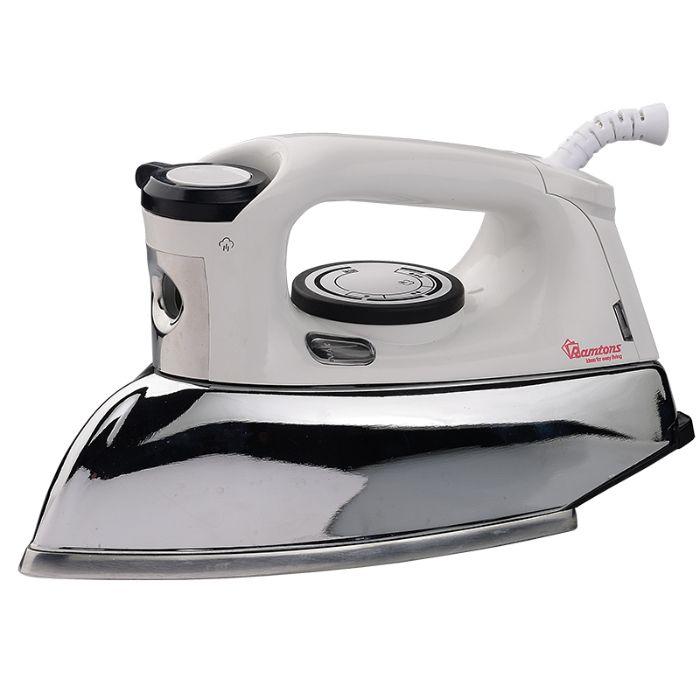 Ramtons RM/480 1000-1300W Heavy Duty Steam Iron – Anti-Drip, Non-Stick Soleplate, Adjustable Steam, Durable & Ergonomic, Home Use