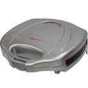 RAMTONS RM/114 2-Slice Sandwich Toaster Silver – Fast Heating, Non-Stick Plates, Compact Design, Easy to Clean, Home & Kitchen Use