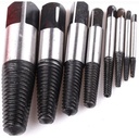 Tianqin TQ82087 8-Piece 40Cr Jumbo Screw Extractor Set – Heavy-Duty Broken Bolt Removal Tool