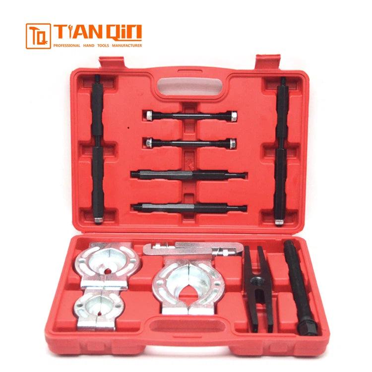 Tianqin TQ82036 17-Pcs Bearing Separator Set 30–125mm – Heavy Duty Gear & Bearing Puller Tool with BMC Storage Case