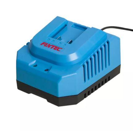 Fixtec FBCH20002-BS 20V Fast Battery Charger - Quick Charge Li-Ion Charger for Fixtec Power Tools