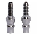 Fixtec FHCPK06 6pcs 1/4" Quick Coupler & Plug Kit - Pneumatic Air Hose Connector Set