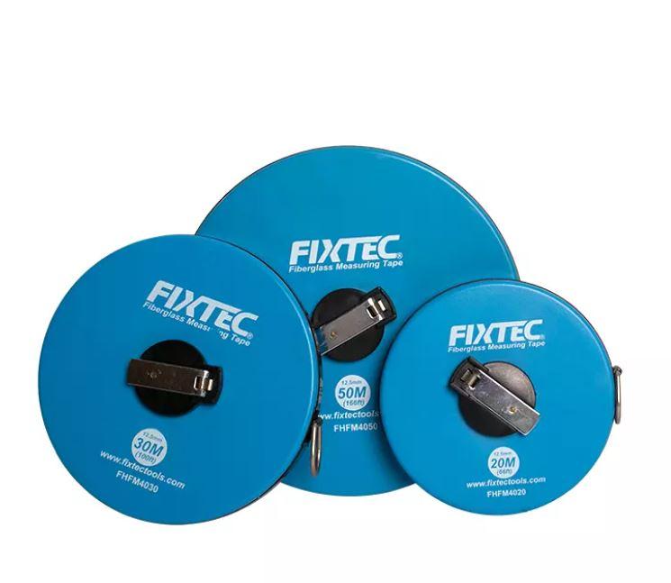 Fixtec FHFM4030 Fiberglass Measuring Tape 30m – Durable Long Tape Measure for Construction & Surveying