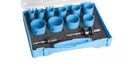 Fixtec FAHS-14 Bi-Metal Hole Saw Set – Heavy-Duty Cutting Kit for Wood, Metal & Plastic