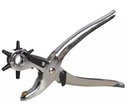 Fixtec FHRPL109 Revolving Punch Plier – 220mm/9" Hole Punch Tool for Leather, Paper & DIY