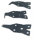 Fixtec FHCPS05 Circlip Pliers Set – 4-Piece 6" Internal & External Snap Ring Pliers