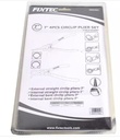 FIXTEC FHCPS3007 Circlip Pliers Set – 4-Piece 7" Internal & External Snap Ring Pliers for Mechanics