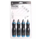 Fixtec FHWCZT04 4-Piece Wood Chisel Set – 6/12/19/25mm Sharp Carpentry & DIY Tools