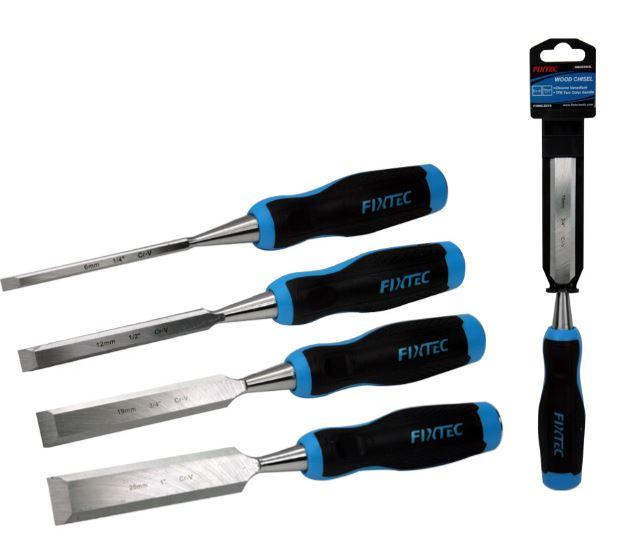 Fixtec FHWC2025 Wood Chisel – Professional Sharp Steel Chisel for Woodworking & Carpentry