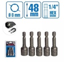 Fixtec FHID08 Magnetic Nut Socket Set 5PCS – Heavy Duty Impact-Ready Sockets for Automotive & DIY