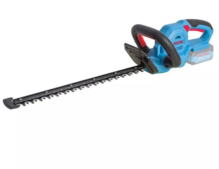 Fixtec FCHT450LFX 20V Li-ion Cordless Hedge Trimmer – Lightweight Garden Trimming Tool