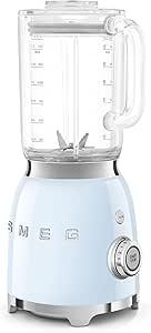 SMEG BLF03PBUK 1.5L Blender 4-Speed 800W – Powerful Multi-Speed Blender for Smoothies & Home Use