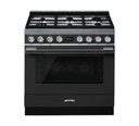 SMEG CPF9GPAN 6-Gas + Electric Oven Cooker with HOB – Durable Multi-Function Kitchen Cooker