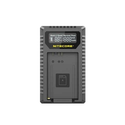 Nitecore UCN5 dual-slot USB-C QC charger for Canon LP-E17 – Charges two batteries simultaneously for convenient and efficient power management
