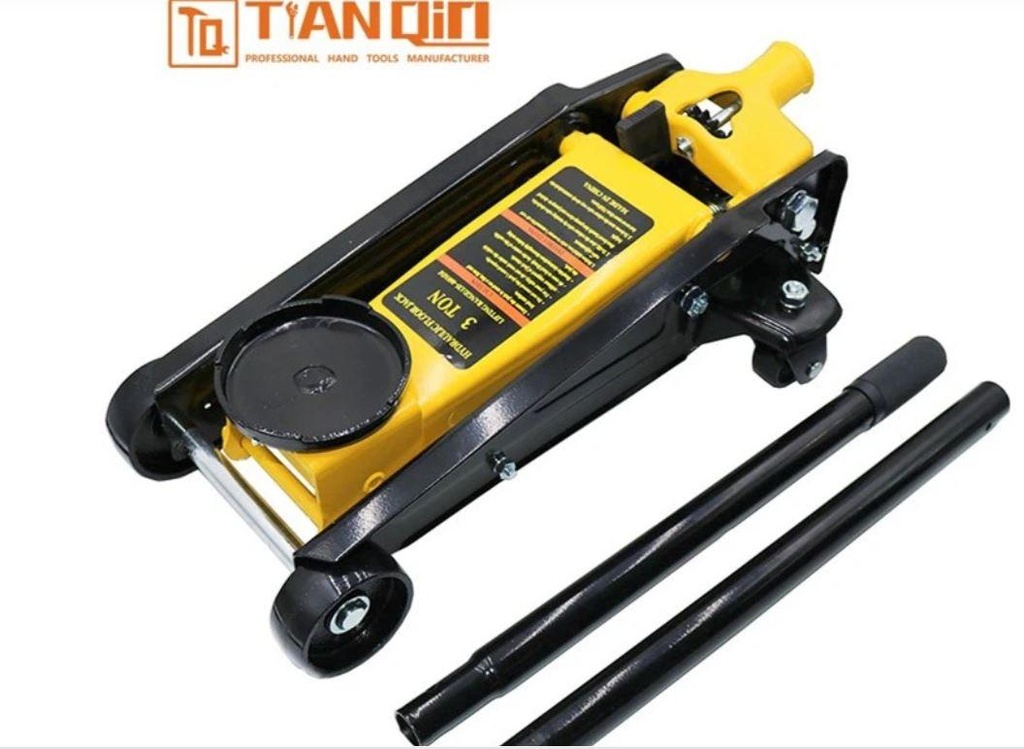 Tianqin TQ82380 3T Hydraulic Floor Jack – Heavy-Duty Low-Profile Car Jack for Garage & Auto Repair