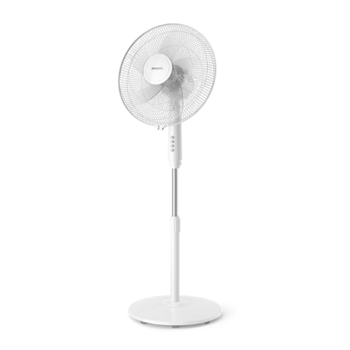 Philips ACP620/00WT Series 600 Pedestal Fan – Quiet and Efficient Fan for Home or Office Use