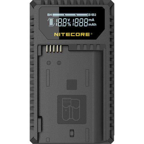 Nitecore UNK2 Dual-Slot USB Charger For Nikon – Ensures safe and efficient charging for Nikon camera batteries anytime, anywhere