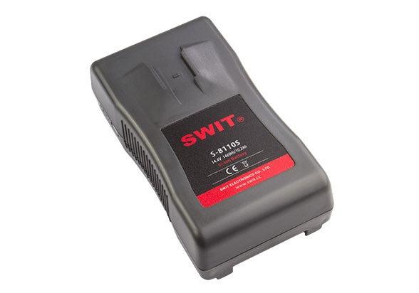 [S-8110S-ES-CA] SWIT S-8110S 146Wh V-Mount Battery – Provides reliable high-capacity power for cameras and professional video equipment during extended shooting sessions