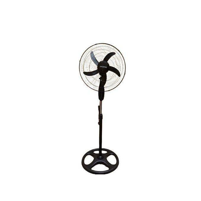 IPCONE HT-FS-1802 18 Inch Floor Standing Fan – Powerful Airflow, Energy Efficient, Adjustable Height