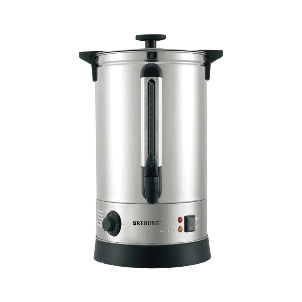 Rebune RE-6-10L Electric Water Urn 10L – Fast Boil, Durable, Large Capacity, Energy Efficient & Perfect for Homes, Offices, and Events