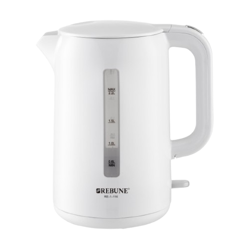 Rebune RE-1-116 Electric Kettle – Fast Boil, Durable Stainless Steel, Energy Efficient