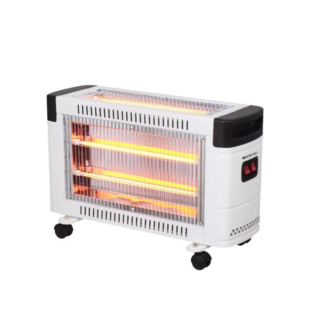 Rebune RE-7-078 Quartz Heater – Fast Heating, Energy Efficient, Safe & Compact