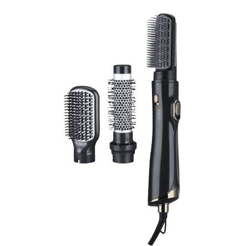 Rebune RE-2204-3 Hair Styler with 3 Brushes, 2 Heat Levels & Cool Air, 1200W – Fast Styling, Safe for Hair, Easy to Use