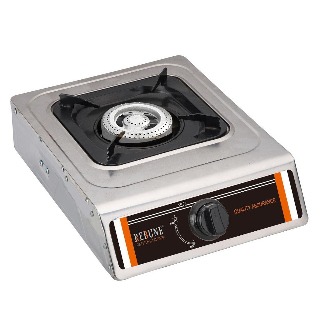 Rebune RE-4-042 Gas Stove – Durable, Efficient Cooking, Stylish Design