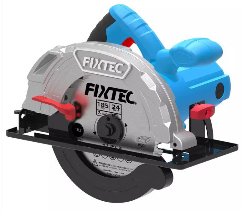 Fixtec FCS1851201 1200W 185mm Circular Saw - Powerful Precision Wood Cutting Tool