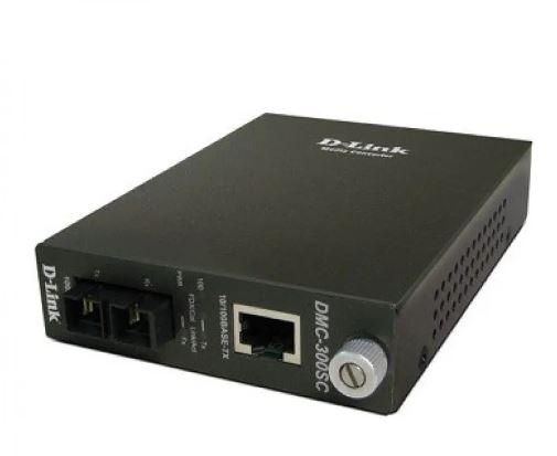 D-Link DMC-300MSC-2 2-Port 10/100Base-TX Fast Ethernet Media Converter – Reliable Network Adapter